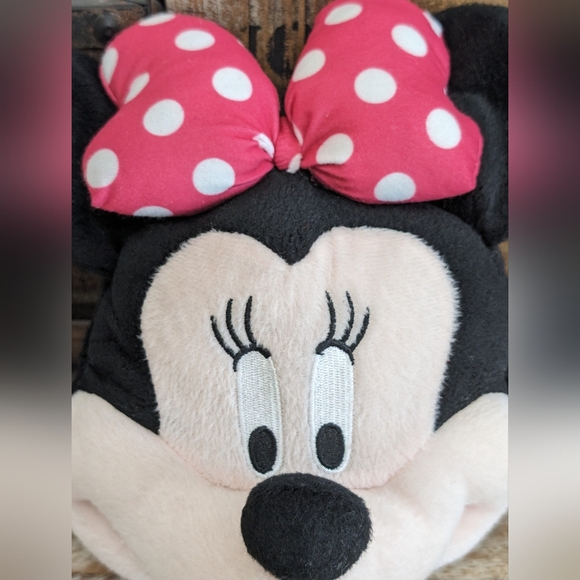 Disney Minnie Mouse Plush Backpack - Picture 3 of 8